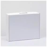 Коробка самосборная, белая, ламинированная, 25 х 32 х 8,5 смВ наборе10шт