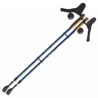Палки для скандинавской ходьбы, алюминиевые, регулируемые (115-140см) E 0673/ телескопические/ Палки для треккинга/ Скандинавские палки