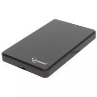 Корпус для HDD/SSD Gembird Внешний корпус 2.5" Gembird EE2-U2S-40P, черный, USB 2.0, SATA, пластик