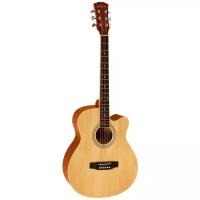 Акустическая гитара 40 дюймов Elitaro E4010 N