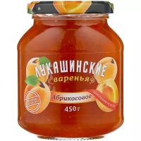 Варенье Лукашинские абрикосовое, банка 450 г