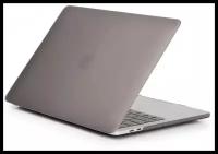 Чехол накладка для ноутбука пластик для Apple MacBook Pro Retina 13" M1, A2338, A2289, A2251, A2159, A1989, A1706, A1708 (2016-2020) серый