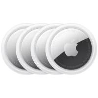 Трекер Apple AirTag модели iPhone и iPod touch с iOS 14.5 или новее; модели iPad с iPadOS 14.5 или новее, 4 шт., белый/серебристый