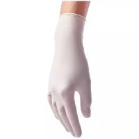 Перчатки смотровые Benovy Nitrile MultiColor текстурированные на пальцах, 50 пар, размер: M, цвет: белый