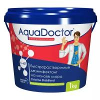 AquaDoctor C60-T 1 кг быстрорастворимые таблетки хлора для бассейна по 20г