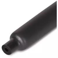 Термоусадочные черные клеевые трубки 3:1 с подавлением горения ТТК(3:1)-4.8/1.6 (КВТ) (10 шт. в упаковке)