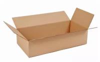 Коробка картонная 52*23*15 см/ упаковочная/ короб для хранения / гофрокороб 520x230x150 мм/ для переезда/усиленный картон - 5 штук