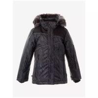 Куртка Huppa Nortony 1 размер 128, 12718 темно-серый/черный