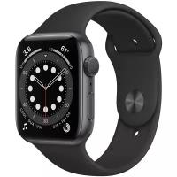 Apple Умные часы Apple Watch Series 6, 44 мм, серый космос