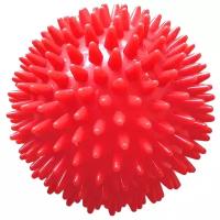 Мяч массажный, диаметр 8.5 см, красный