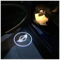 Лазерная проекция логотипа для установки В дверь авто 036 MINI