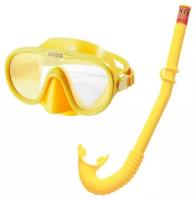 Набор для плавания Intex Adventurer желтый