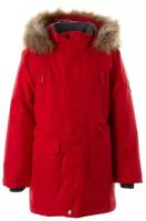 Пальто для мальчика HUPPA ROMAN, красный 70004, размер 170