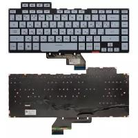 Клавиатура для ноутбука Asus ROG Zephyrus S GX502GV голубая
