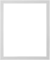 Рама багетная VIDA-ART 30х40см, без стекла и картона, цвет: белый матовый