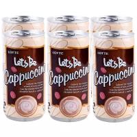 Lotte Let's Be Кофейный напиток Cappuccino, 240 мл х 6 шт