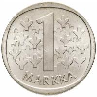 Финляндия 1 markka (марка) 1967 S