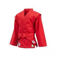 Куртка для кимоно Green hill, размер 160см, красный