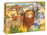 Пазл Puzzle Time Животные Африки, 260 элементов