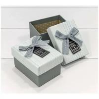 Подарочная коробка 7*10*6 см / Упаковка /Для подарка / 23февраля/8марта/Праздничная коробка с бантом.
