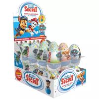 Шоколадное яйцо Сладкая Сказка Paw Patrol с игрушкой, молочный шоколад, коробка