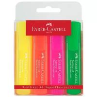 Faber-Castell Набор текстовыделителей Textliner 46 Superflourescent, 4 шт