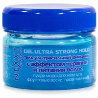 Nexprof гель ультрасильной фиксации с эффектом терапии и питания волос Gel Ultra Strong Hold, 110 мл