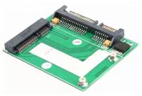 Адаптер GSMIN DP9 Mini PCI-E mSATA SSD на 2.5 SATA (Зеленый)