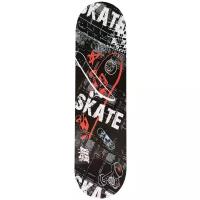 Скейтборд SXRIDE JST79 Skate PVC, 79х20х8,5 см, арт. JST79PVC02B