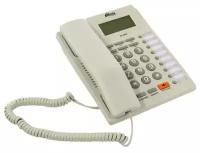 Телефон проводной Ritmix RT-460 белый телефонный аппарат