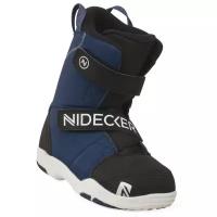 Детские сноубордические ботинки Nidecker Micron Mini, р.30.5-31.5 (12C-13C),, черный/синий