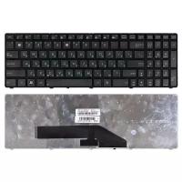 Клавиатура для ноутбука Asus K70I, черная с рамкой, версия 2