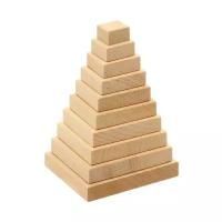 Пирамидка Квадрат, 100х60х60 мм