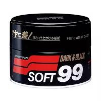 SOFT99 Полироль для кузова для темных и черных автомобилей SOFT99 SOFT WAX, 300г 00010