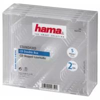 Hama H-44752 Jewel коробка для CD/DVD-дисков (5 шт)