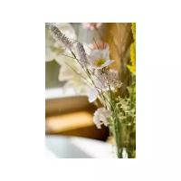 Декоративная ветка букетик радости, искусственные полевые цветы, полиэстер, нежно-сиреневая, 60 см, Kaemingk 801391