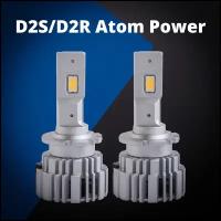 Комплект светодиодных LED ламп D2S/D2R Atom Power
