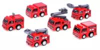 Набор машин Сима-ленд Пожарная служба, 6918458, 5 см, красный