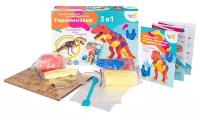 Набор для детской лепки из легкого пластилина "Тираннозавр" Genio Kids