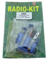 Радиоконструктор - усилитель низкой частоты УНЧ на TDA7294 стерео 2х100Вт/набор для пайки/RADIO-KIT K205.1