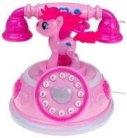 Телефон для девочек на бат. (свет, звук) в кор.