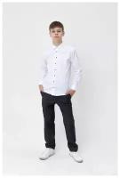 Школьная рубашка / детская рубашка /рубашка для мальчика на кнопках FORMASCHOOL (TNJ) 1099 10
