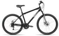 Велосипед ALTAIR MTB HT 26 2.0 D (26" 21 ск. рост. 19") 2022, черный/серый, RBK22AL26113