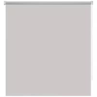 Рулонные шторы блэкаут / BLACKOUT Плайн Морозный серый 50x160