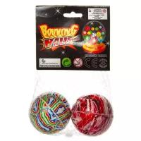 Мяч Junfa toys попрыгунчик Разноцветный 49C, 4 см, ассорти