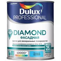 Краска акриловая Dulux Diamond Фасадная Гладкая влагостойкая матовая