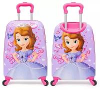 Детский чемодан Принцесса София 45х30х20см