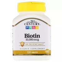 21st Century Health Care Biotin 10000 мкг 120 табл (21st Century)