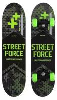 Скейтборд подростковый уличный MODEL STREET FORCE FSN /нагрузка до 60кг/62 см длина-16 см ширина-10 см высота/колесо PVC d=50 мм
