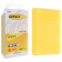 Sprint Мази скольжения SPRINT PRO, CH1 Yellow, (от +12 до +1°C), 60 г